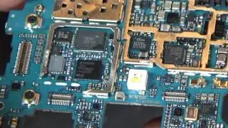 Samsung Galaxy S4 нет сети,замена усилителя мощности