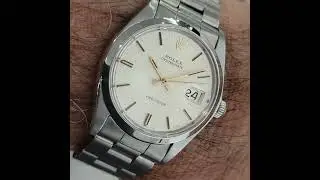 Timeless! Mens Rolex Oysterdate Precision Ref 6694 34mm Manual Wind 1970s Vintage RA414S #rolex