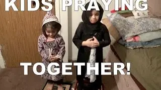 WHAT KIDS DO WHILE PRAYING TOGETHER!!