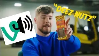MrBeast Deez Nutz Feastables Ad with Vine Boom Sound Effect