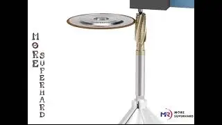 Moresuperhard Grinding Solutions for Thread grinding of taps