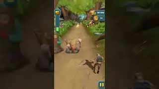 Endless Run: Jungle Escape 👹 3 Level Gameplay Walkthrough | Best Android, iOS Games #shorts