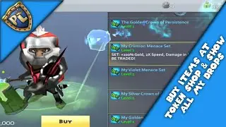 Pocket Legends Buying All Items In Token Shop & Showing All The Drops I Got