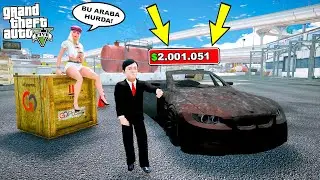 ÇILGIN ÇOCUK BABASININ ESKİ ÜSTÜ AÇIK ARABASINI TAMİR ETTİRİYOR! - GTA 5