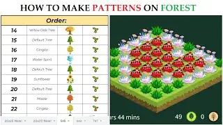 Forest App - How to make patterns
