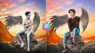 New wings photo editing in PicsArt | PicsArt photo editing | Photo editing