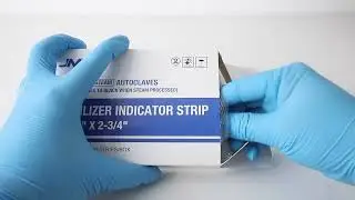 JMU Sterilizer Indicator Strips