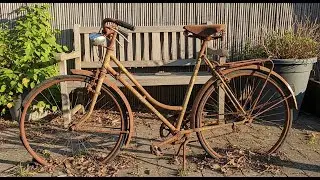 Vintage French Peugeot Restoration &ndash; Classic Bicycle Repair, Painting, and Rebuild