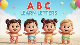 ABC Song for Kids (A-Z) | Fun Alphabet Nursery Rhyme | ABCD Learning Song