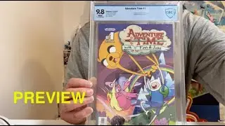 Preview ADVENTURE TIME With FINN & JAKE 1 Comic Book Kaboom Studios Graded CBCS 9.8