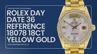 Rolex Day Date 36 Reference 18078 18ct Yellow Gold