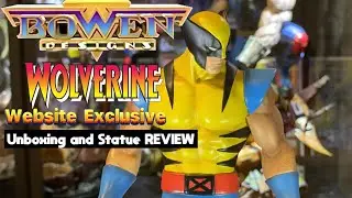Bowen Designs Wolverine X-Belt Website Exclusive Statue Unboxing and Review