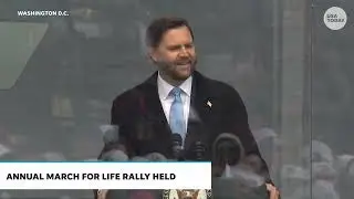 JD Vance's March for Life speech covers anti-abortion stance, upcoming birth of fourth child