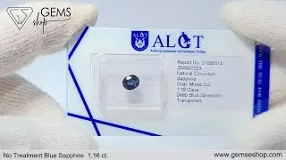 Z-94   -   No Treatment Blue Sapphire 1.16 ct.