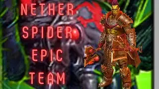 Raid Shadow Legends:  Nether Spider No Legendary Team!