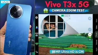 Vivo T3x 5G Camera Zoom Test || Zooming Camera Test || 50MP Camera Zoom Test 📸T3x Zoom Camera Test