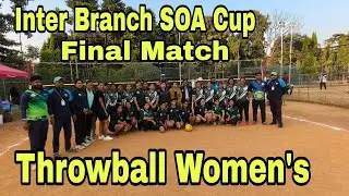 Inter Branch SOA Cup!! Final Match!! Throwball!!@urbasi_official_vlogs 