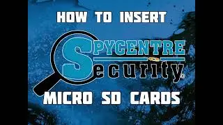 HOW TO INSERT SD CARDS