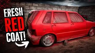 I finally resprayed my FIAT UNO SX