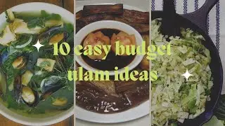 10 Budget Ulam Ideas | Easy recipes