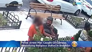 Arrest Made After Statue Of Virgin Mary Toppled Outside Brooklyn Church In Broad Daylight