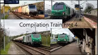 Compilation de Train de Fret #4 Normandie