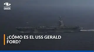 El portaaviones USS Gerald Ford llega al Caribe en medio de tensiones entre EE. UU. y Venezuela