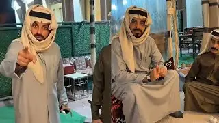 ابو نمر يقول لفراج انه ظلم خالد ولازم يرجع للفن 😂😂 #فراج_قزيع_السهلي سنابات فراج قزيع السهلي