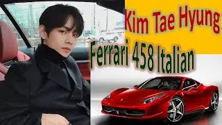 Mobil Ferrari 458 Italian Kim Taehyung V BTS yang Super Keren Super Cool Ferrari 458 Italian Car
