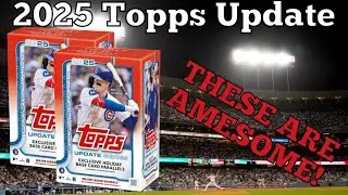 🚨THESE ARE SO MUCH FUN!🔥2025 TOPPS UPDATE BASEBALL BLASTER BOXES!🚨