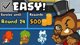 Professor Evil Today Easy Challenge! (BTD Battles)
