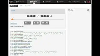 GDC Sr 1000 Create Playlist