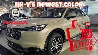 2025 Honda HR-V 1.5 RS e:HEV CVT Honda Sensing ( Sand Khaki Pearl) Newest Color