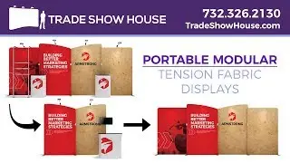 Portable Modular Tension Fabric Displays | Trade Show House