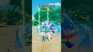Genshin Impact Archons' and Their Biggest Fan