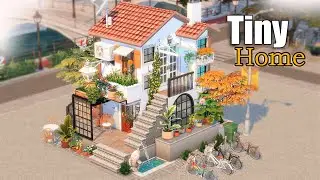 CITY TINY Home :  The Sims 4 Enchanted by Nature : #sims4build