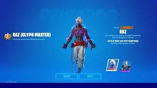 How to Unlock Raz Glyph Master Style in Fortnite Season 6 | Jonesy The First Spire Quests
