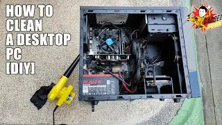 HOW TO CLEAN THE INSIDE OF YOUR DESKTOP PC