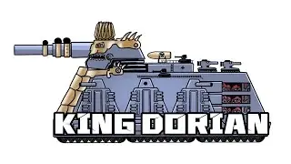 How To Draw Tank King Dorian | Cartoons About Tanks