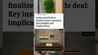 #IndiaUSDeal #TradeUpdate#ExportBoost#MarketNews#FaithInFuture #Global trade#love#viral #viralvideo