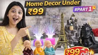 Home Decor Under ₹99 😍 | Myntra Budget Finds | Part 1 ✨