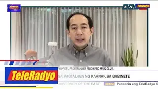 Marcos camp inihahanda na ang mga posibleng appointees | TELERADYO BALITA (13 May 2022)