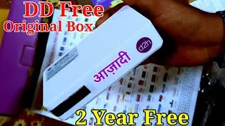 D2H FTA Box 2 Year Free 2025 | D2h DD Free Box, D2H FTA Box Unboxing | Zing Box 4 Year Free booking