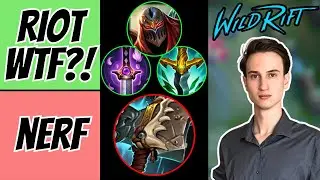 Wild Rift TIER LIST Patch 4.2B - RIP HULLBREAKER