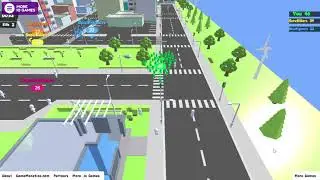 Crowded City.io gameplay