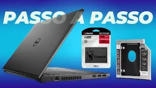 Notebook Dell Inspiron | Instalação SSD 480GB no CADDY