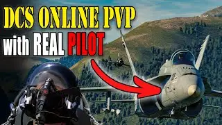 Świat DCS kontra prawdziwy pilot na serwerze growling sidewinder