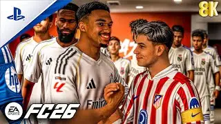 EA FC 26 - Атлетико Мадрид против Реал Мадрид | PS5 PRO. Аутентичный геймплей 4K 60FPS.