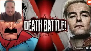 DEATH BATTLE - Omni-Man VS Homelander Reaction + Review!
