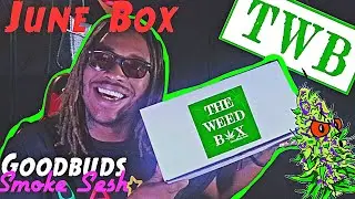 Goodbuds Smoke Sesh | Unboxing The Weed Box | June Box |  Faded On Grandmommy Purple